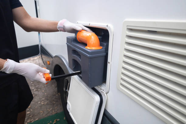 Porta potty delivery and setup in South Nyack, NY